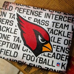 NWT AZ Cardinals Artissimo Artwork